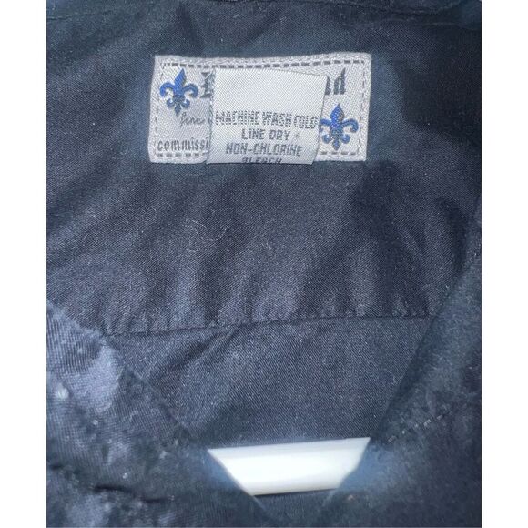 LUCKY BRAND BLACK RUFFLED BUTTON DOWN Sz S Collar Preppy Long Sleeves Minimalist - Picture 5 of 6